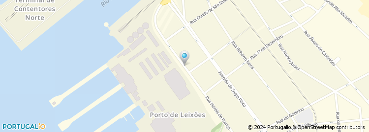 Mapa de Zanave - Agentes Maritimos, Lda